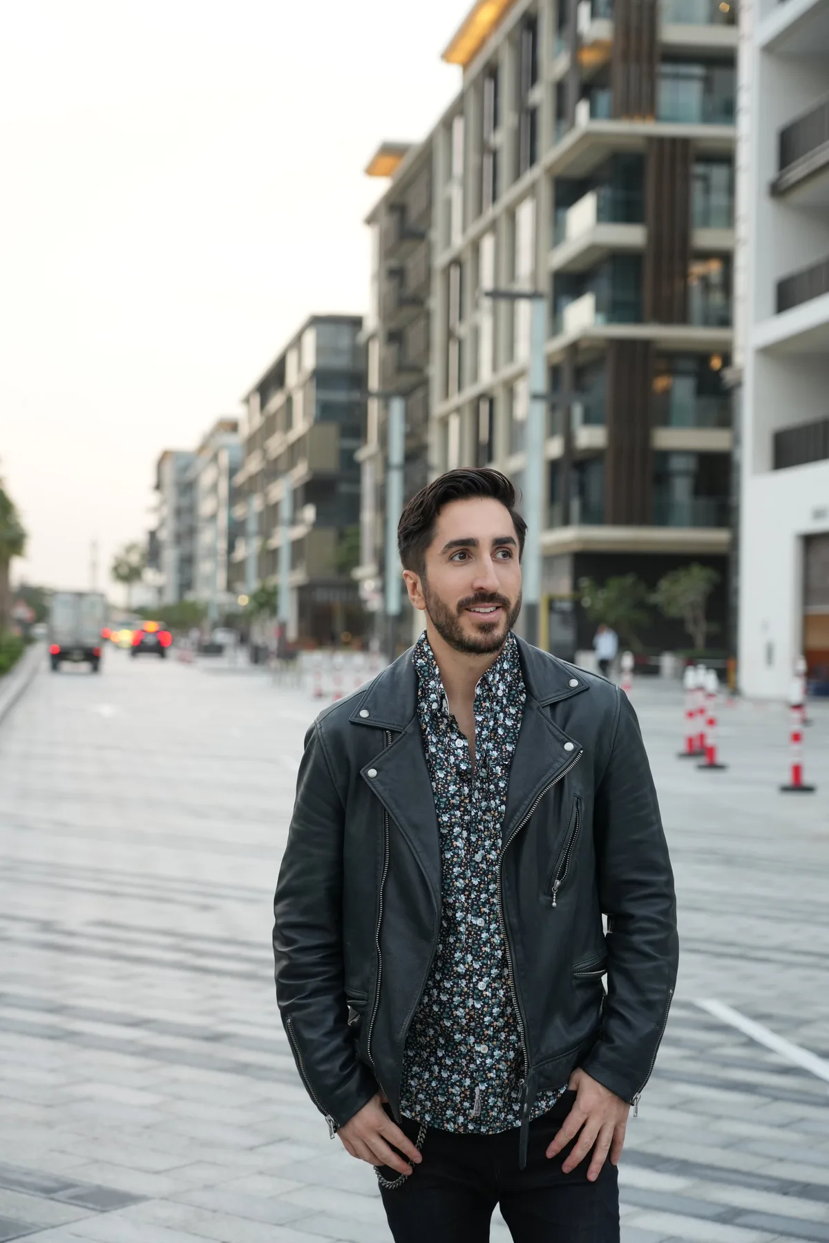 City street portrait